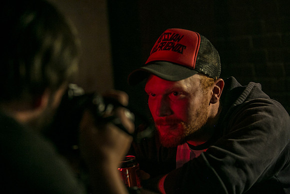 Mike Vanata of Square State Films with JD Korpitz of Redbush