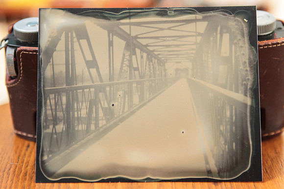 Fresh Snow on the Walking Bridge